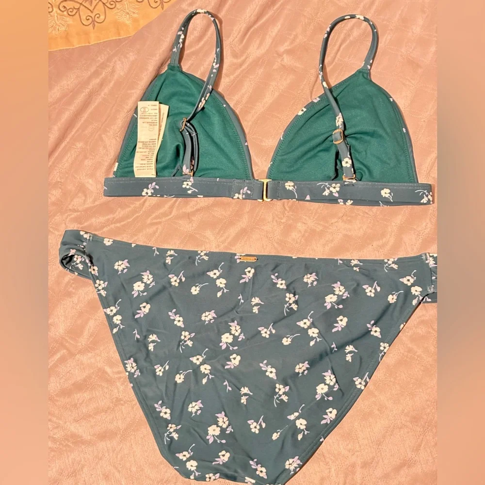 Hollister Teal Swimwear - Picture 2 of 4